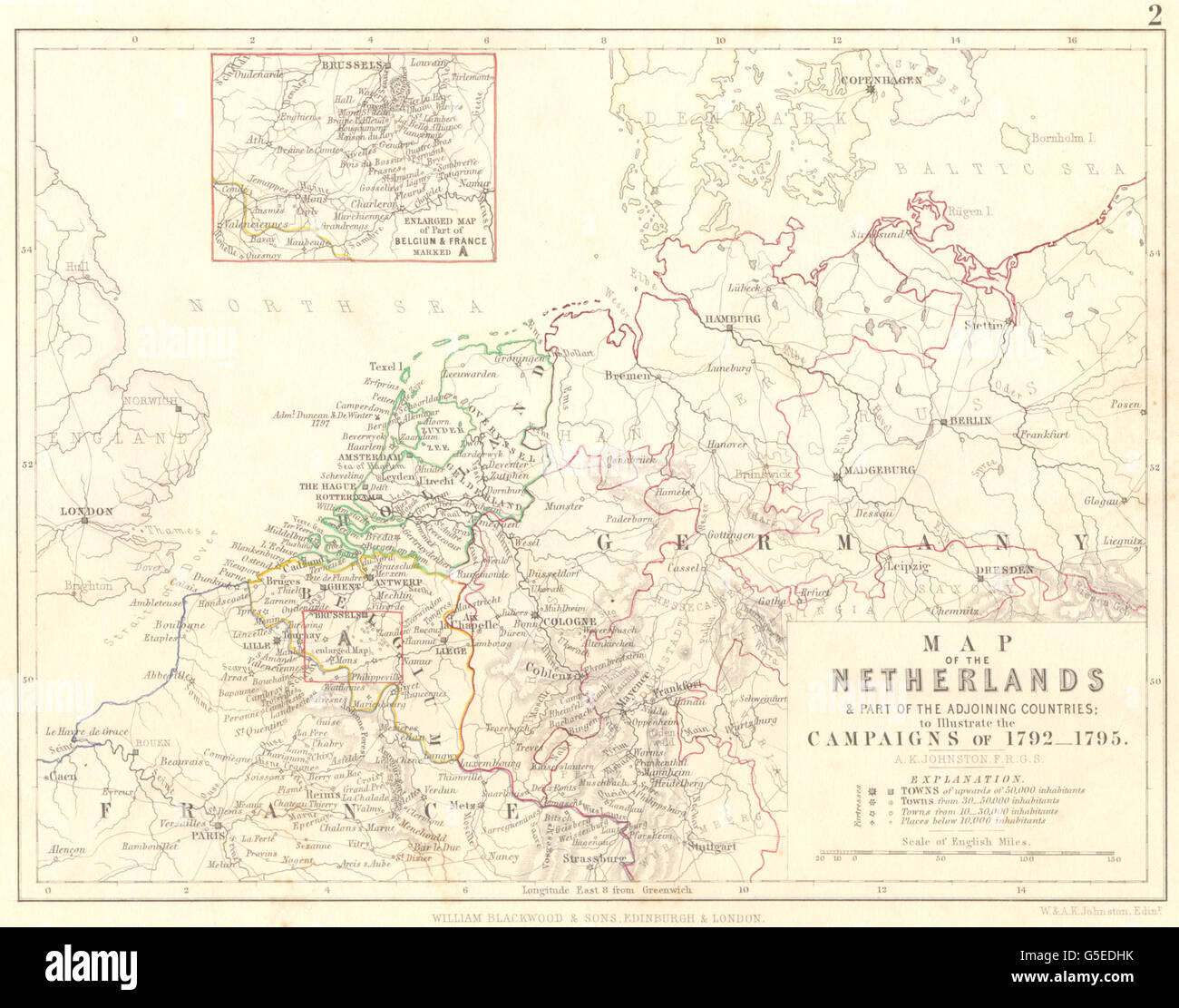 europe 1792 map high resolution stock photography and images alamy