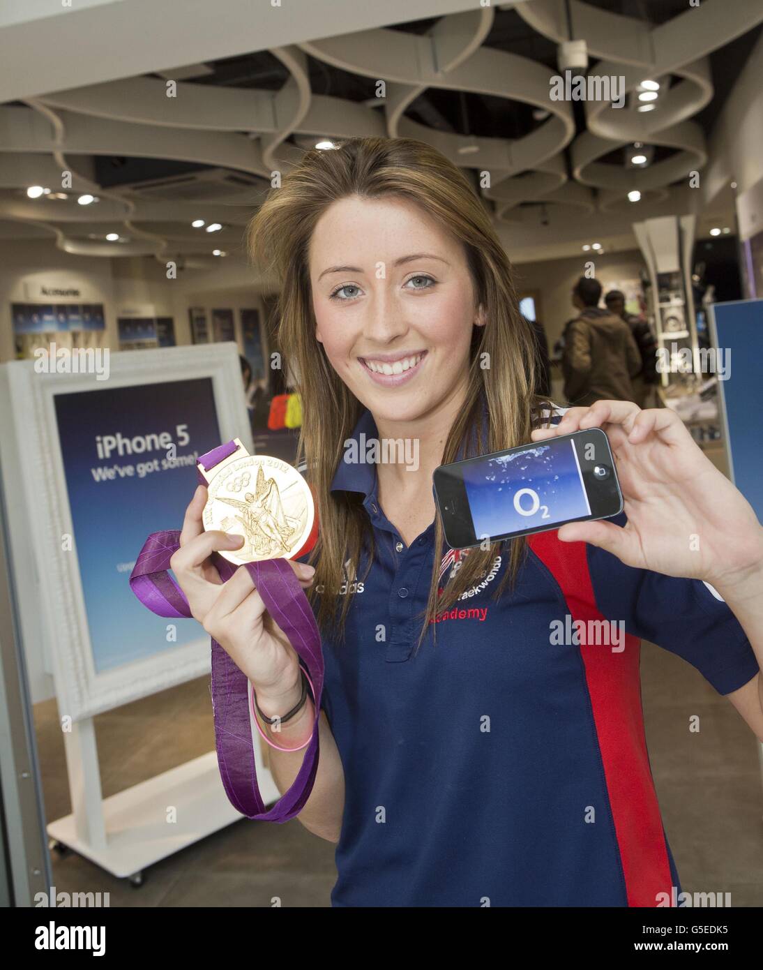 Britain's Taekwondo Olympic Gold Medallist, Jade Jones, one of