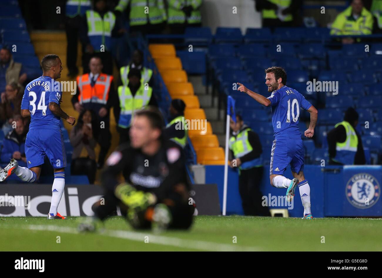 Soccer - Capital One Cup - Third Round - Chelsea v Wolverhampton Wanderers - Stamford Bridge Stock Photo