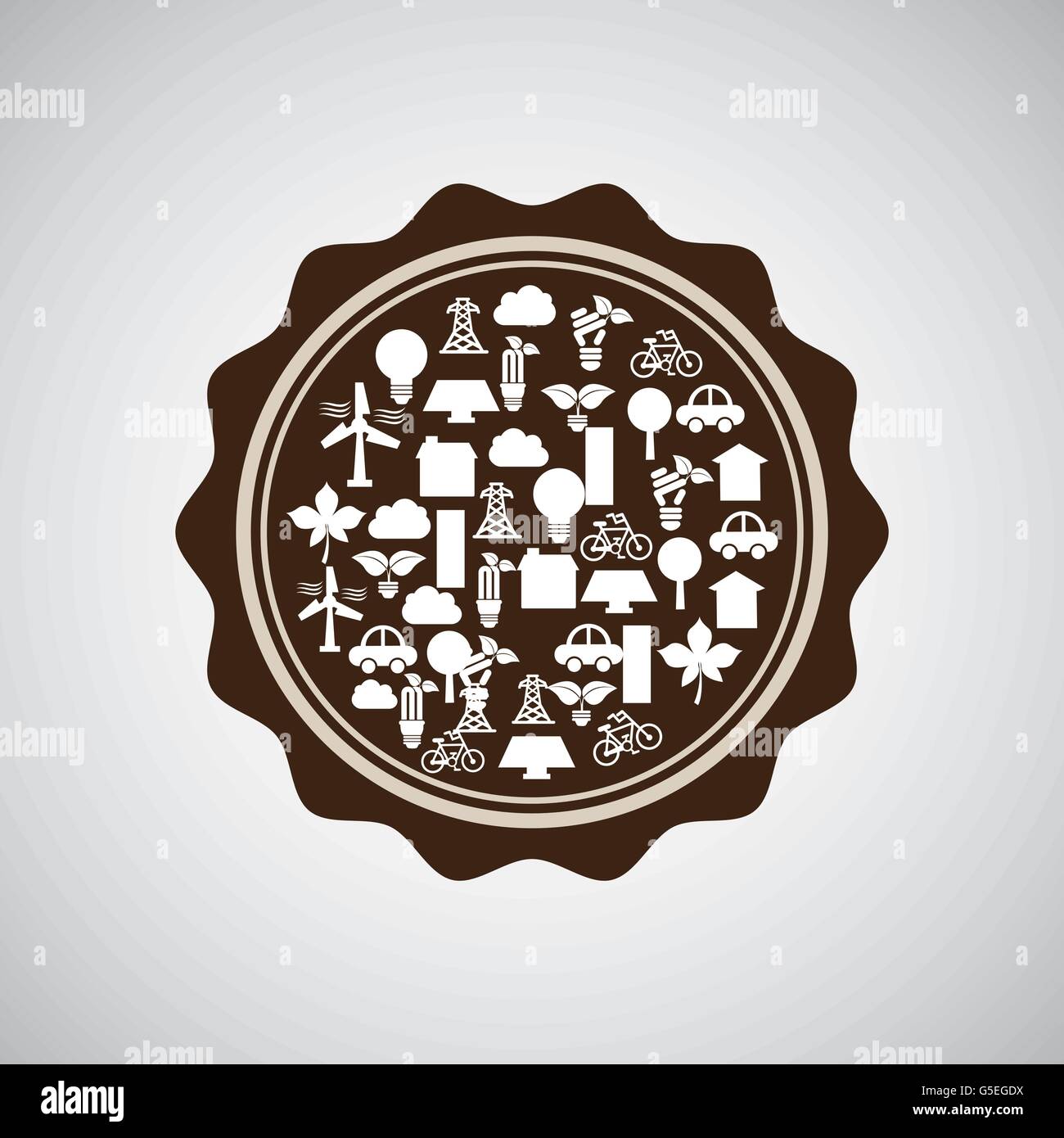 ecology concept design Stock Vector Image & Art - Alamy