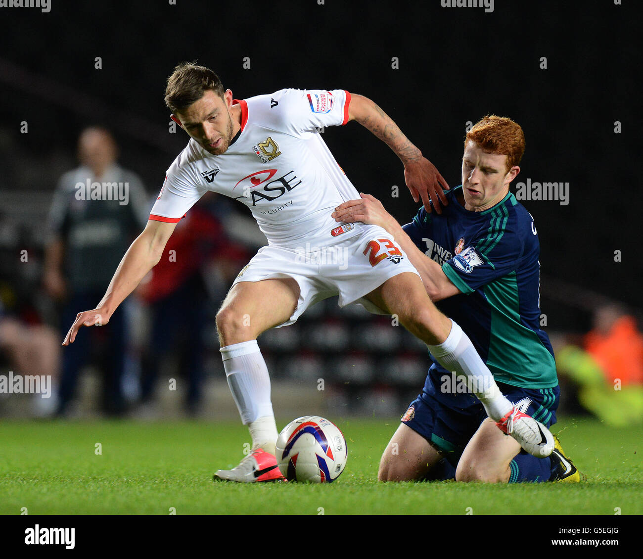 Soccer Capital One Cup Third Round Milton Dons Sunderland Stadium High ...