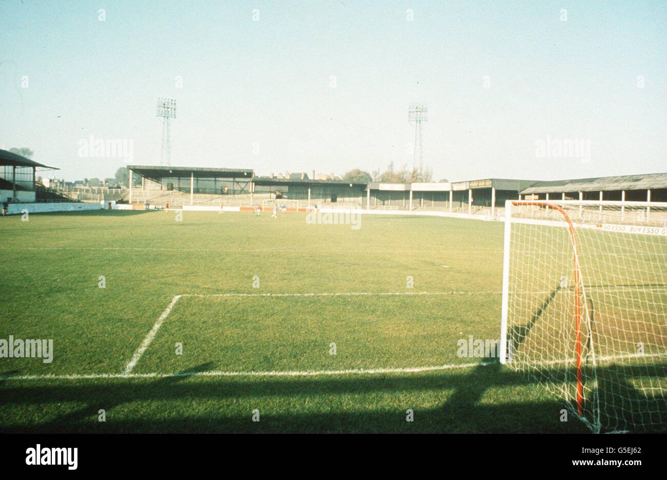 Soccer - English Football League Grounds - Fellows Park Stock Photo