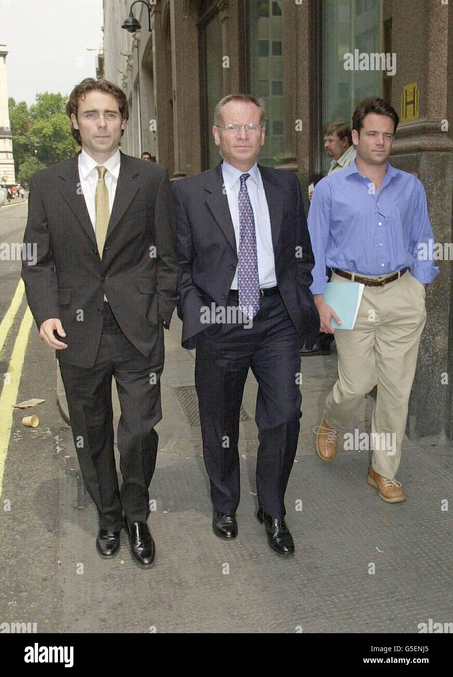 With sons james left and william archer hires stock photography and