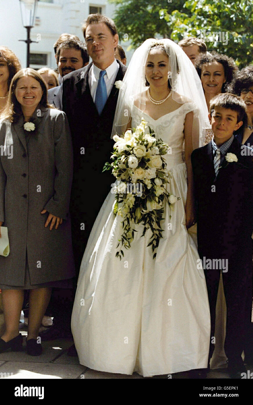 Lloyd Webber wedding Stock Photo - Alamy