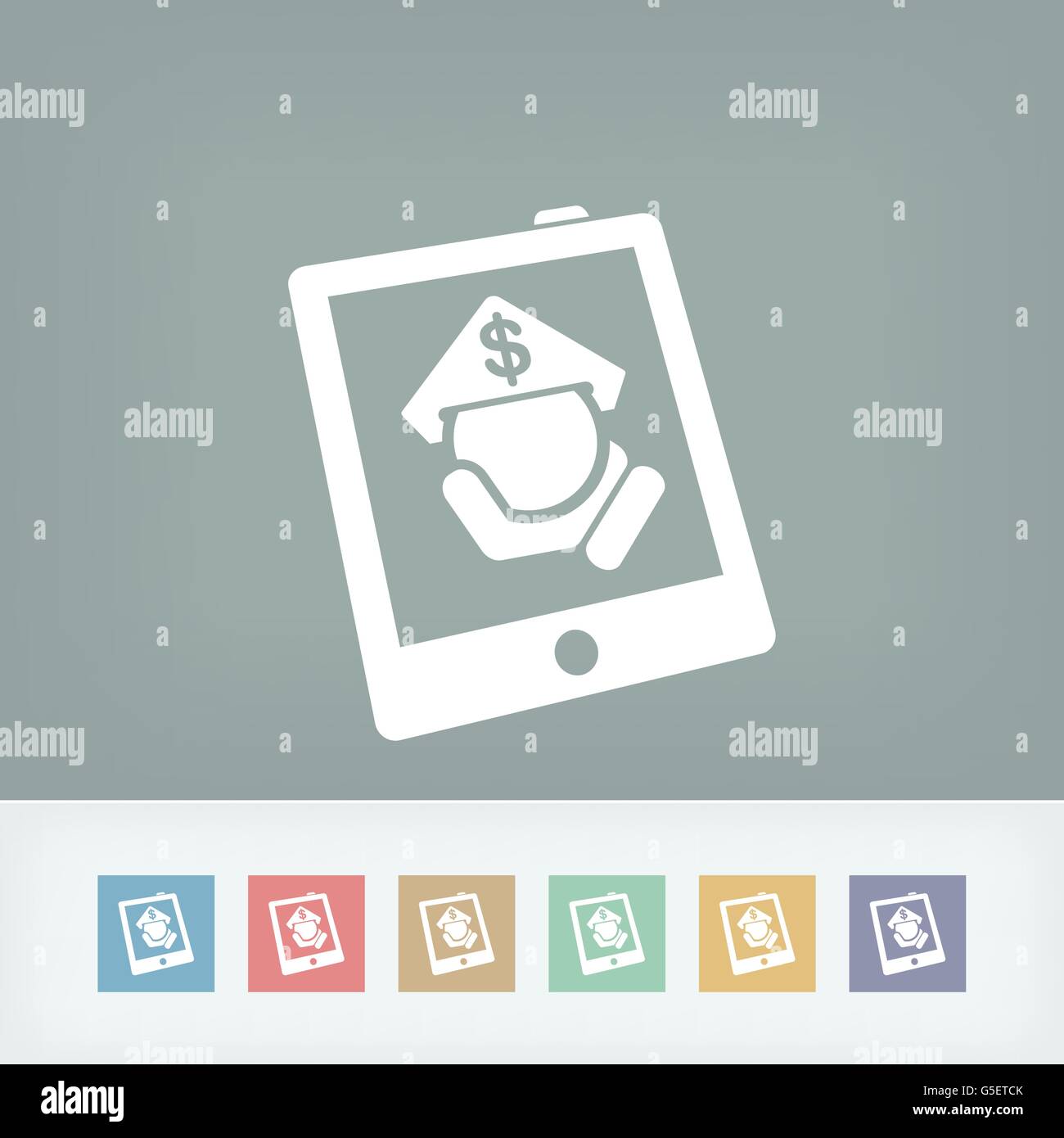 Tablet store icon Stock Vector Image & Art - Alamy