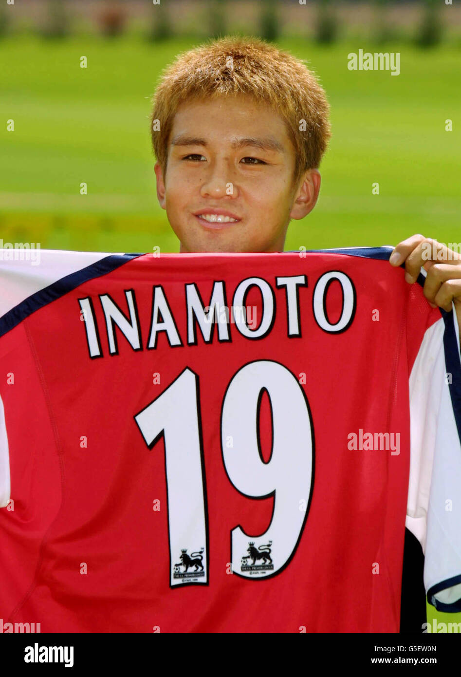 Arsenal Signing Gamba Osaka Stock Photo Alamy