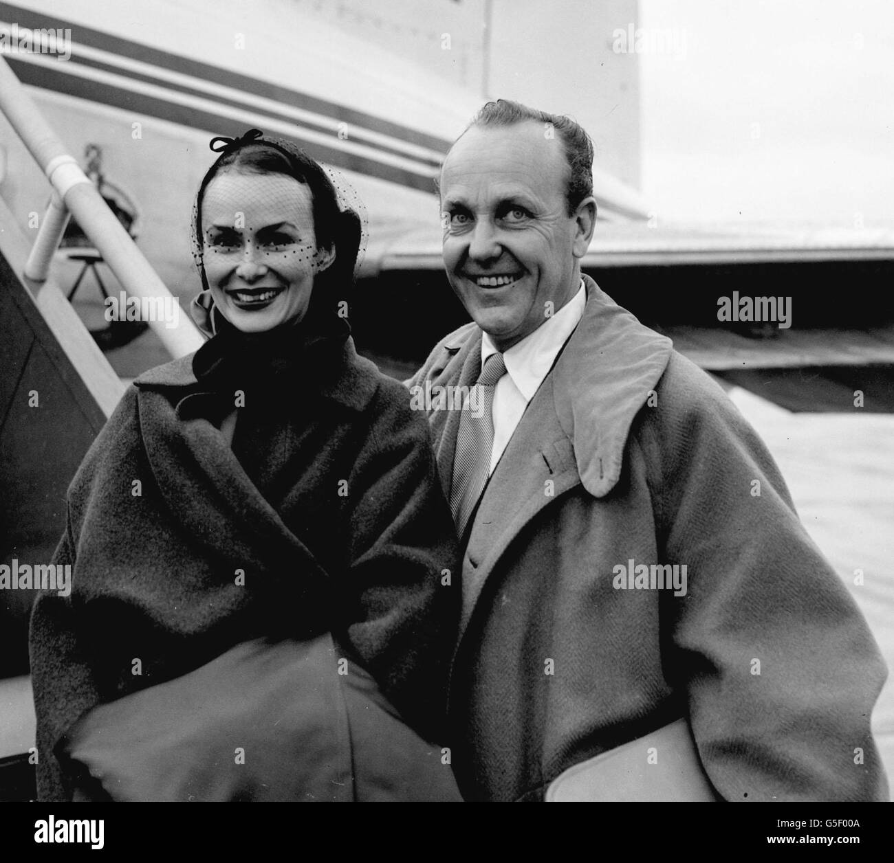 William Randolph Hearst JR and Wife Stock Photo Alamy