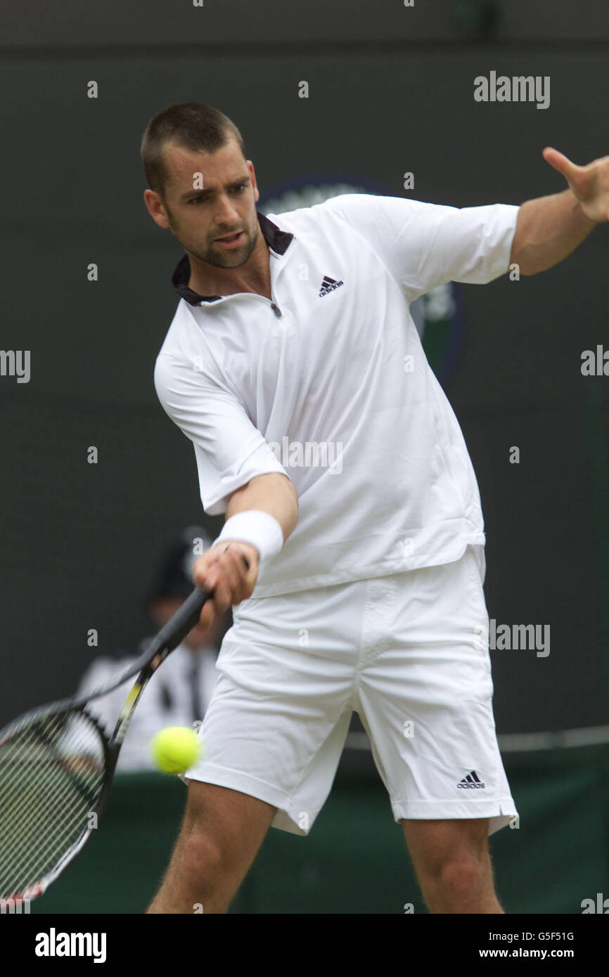 Nicholas Keefer Nicholas Kiefer Wimbledon Stock Photo - Alamy