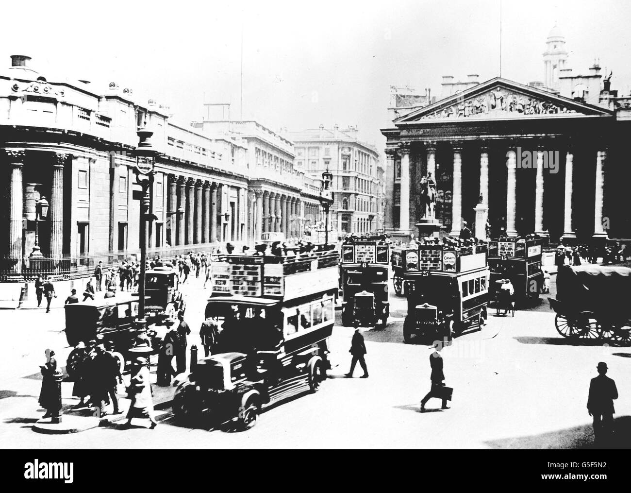 Bank of England Royal Exchange London Stock Photo Alamy