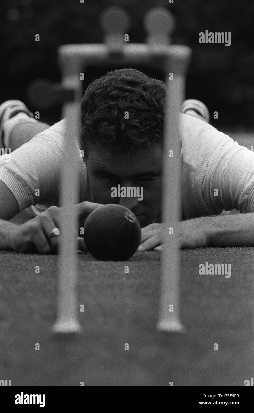 With one eye on the ball and the other on the hoop, former British Open