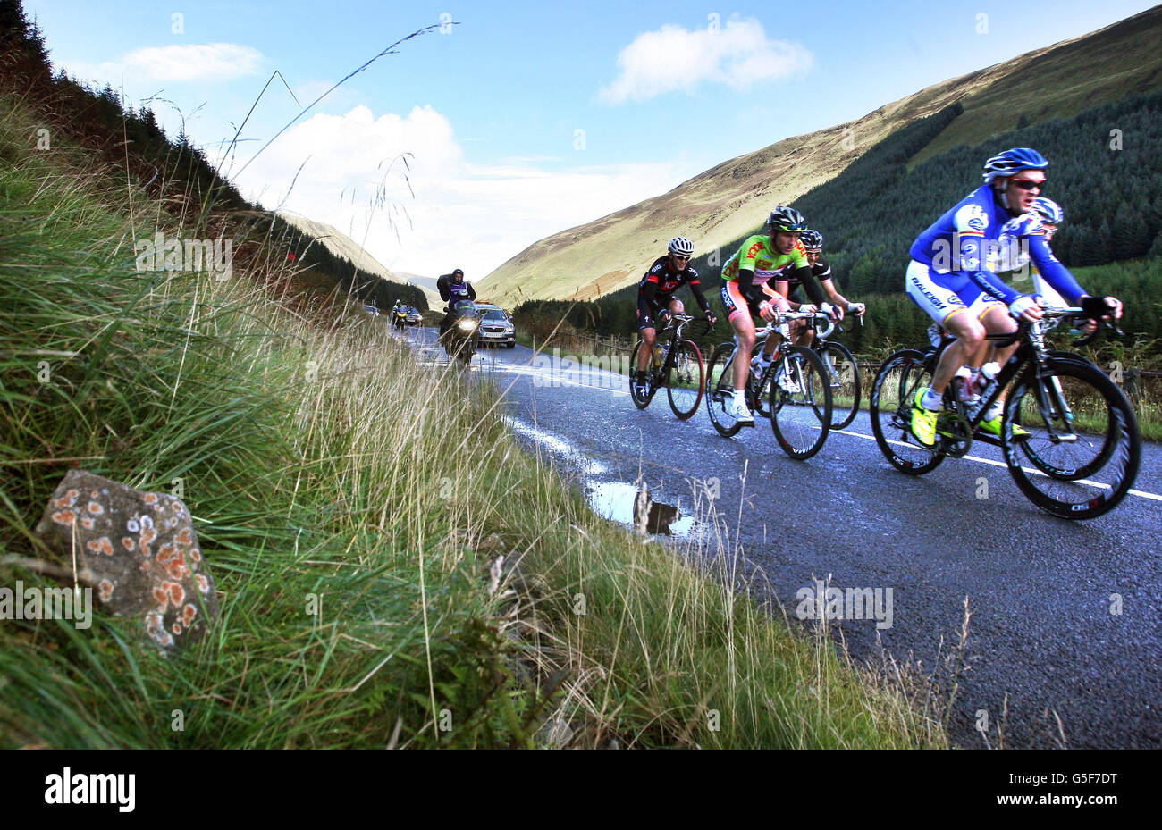 Cycling - Tour of Britain - Stage 3 Stock Photo