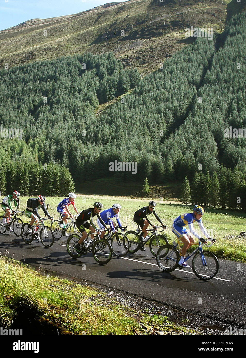 Cycling - Tour of Britain - Stage 3 Stock Photo