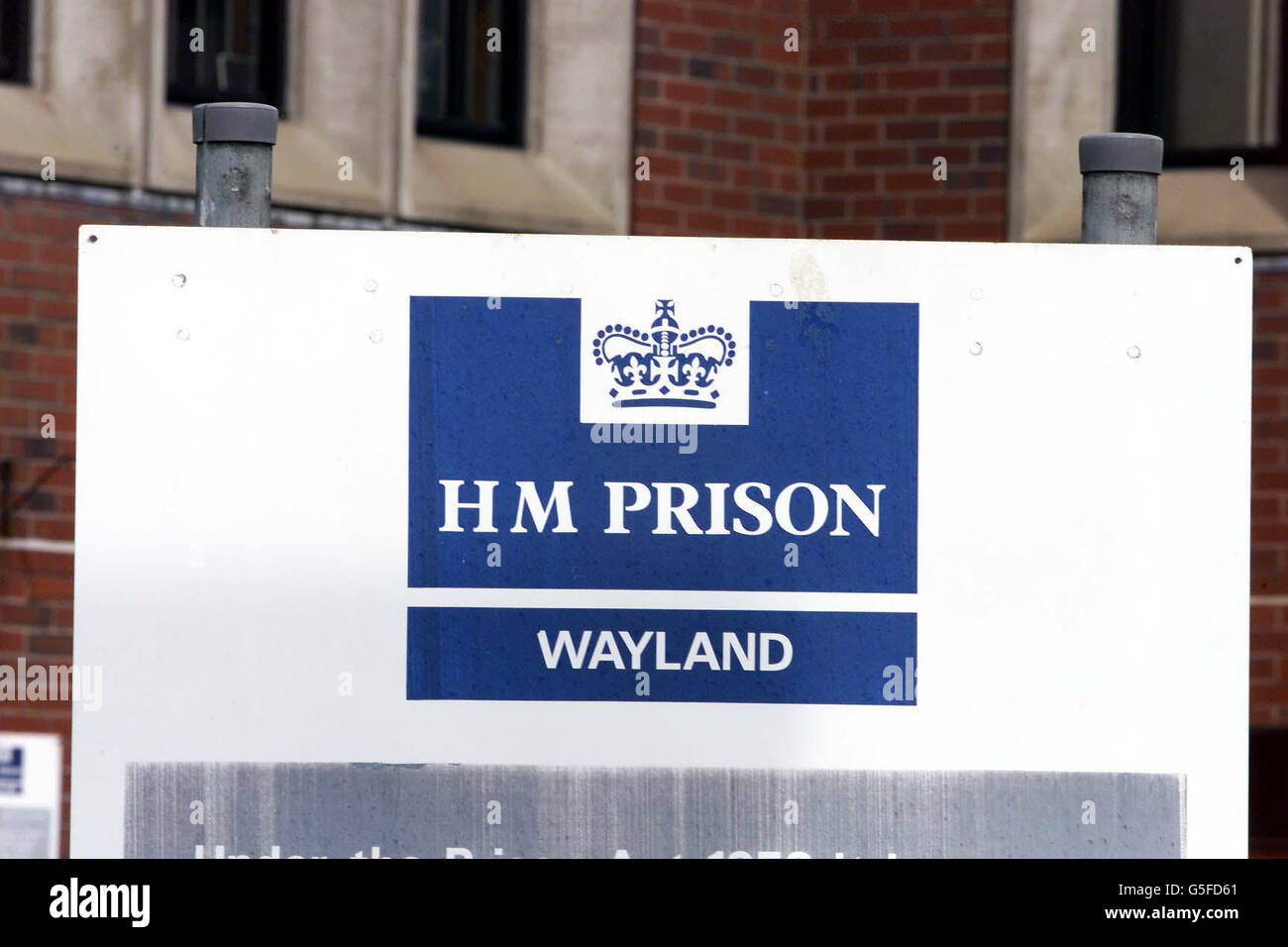 Archer/ Wayland prison Stock Photo Alamy