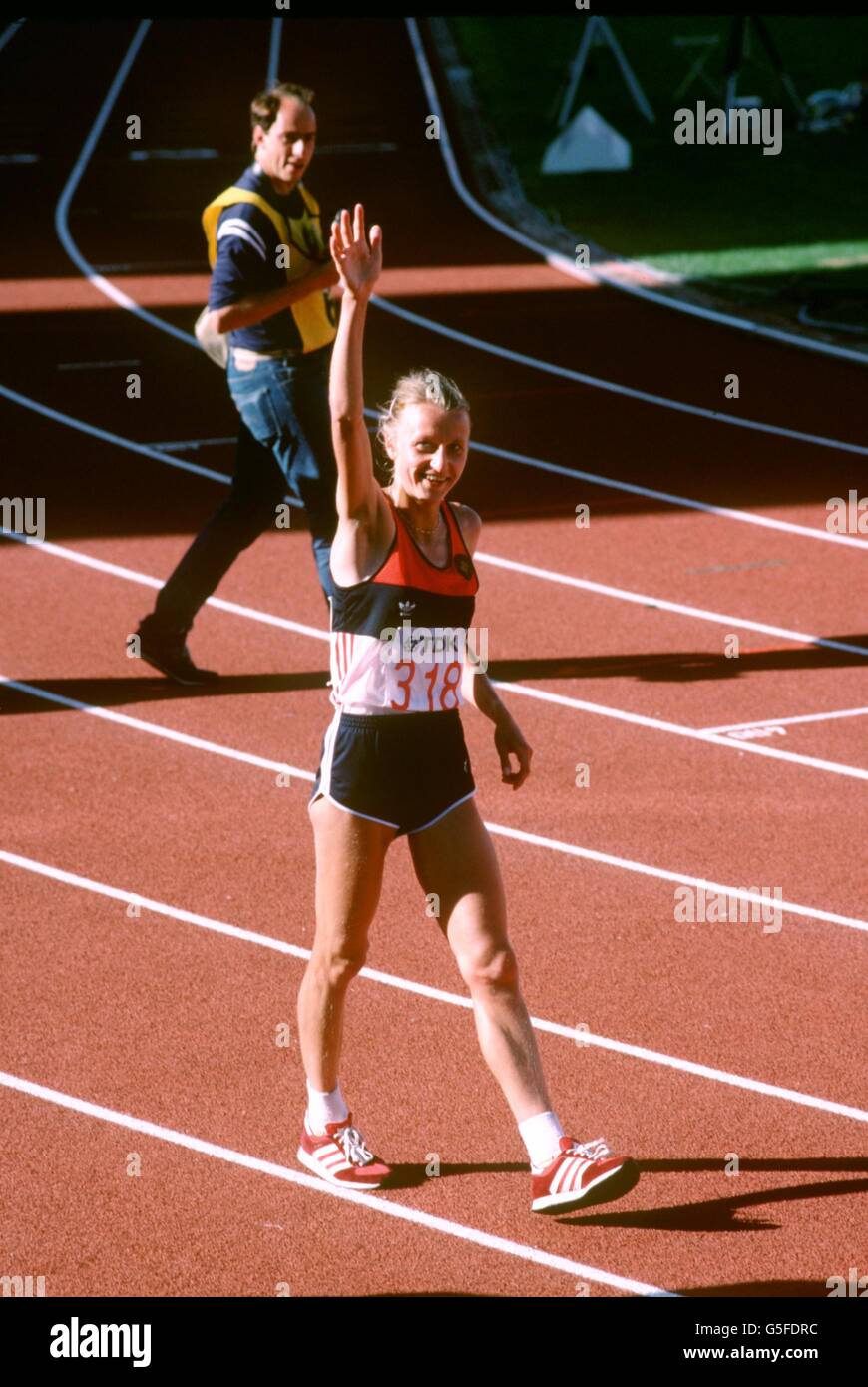 Athletics - World Athletic Championships - Helsinki 1983 Stock Photo