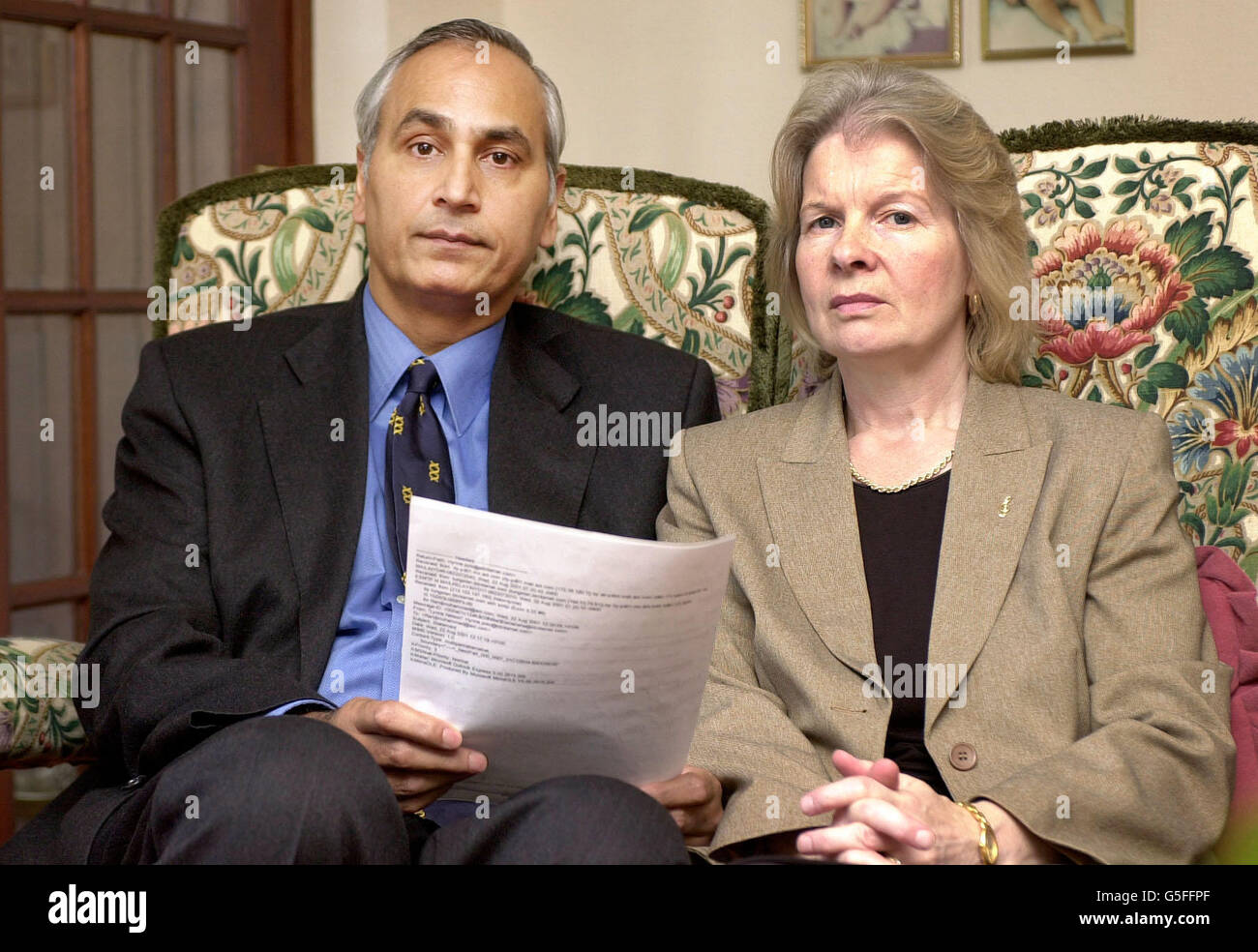 With his wife janet hi-res stock photography and images - Alamy