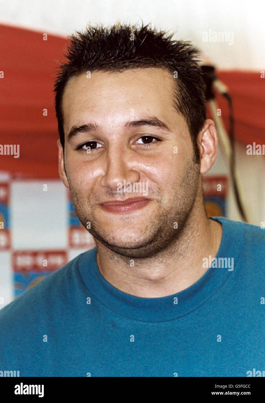 BRMB Dane Bowers. Singer Dane Bowers during the BRMB Party In The Park