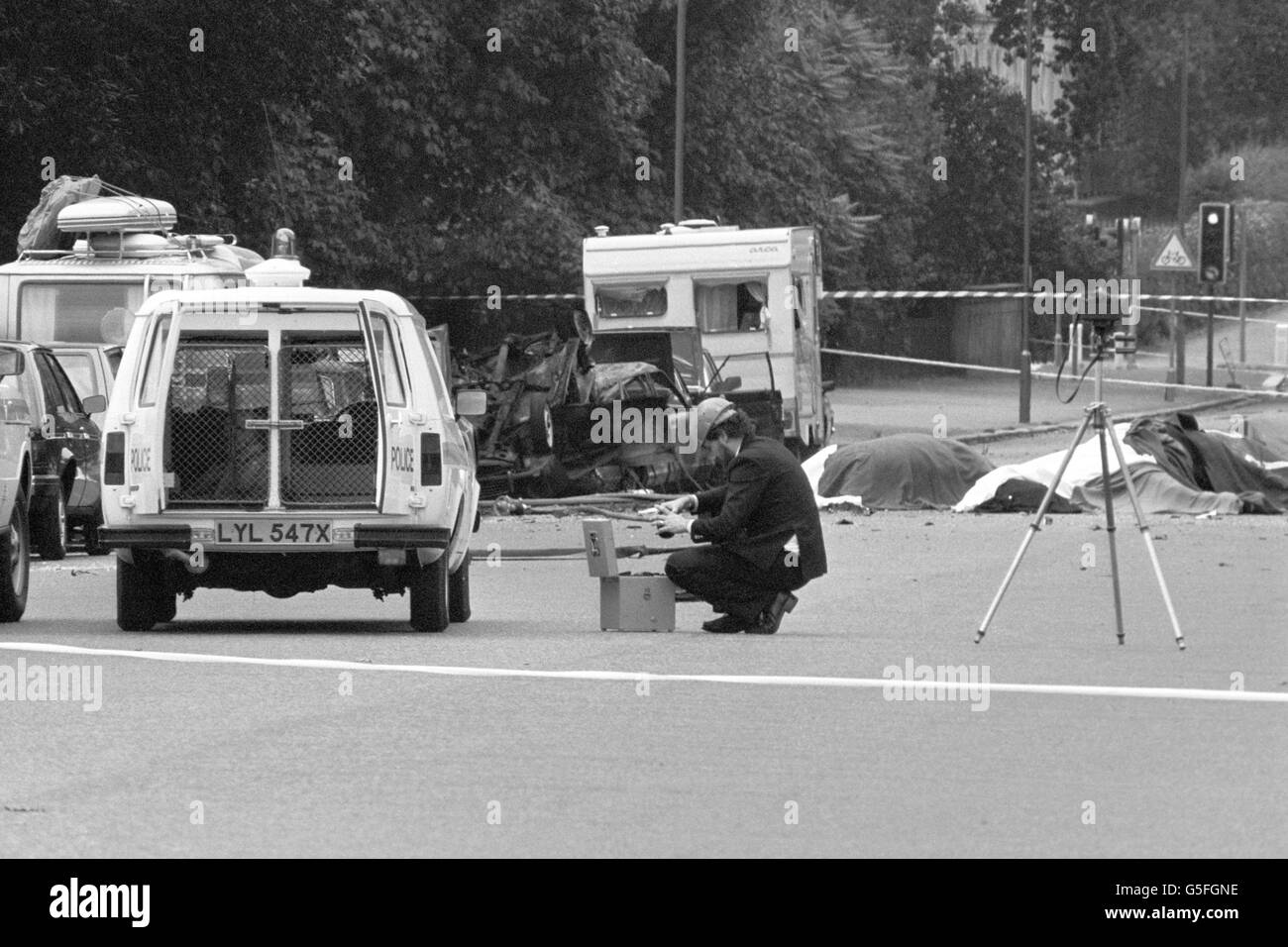 The Troubles Hyde Park and Regent's Park Bombings Rotton Row, Hyde Park Stock Photo Alamy