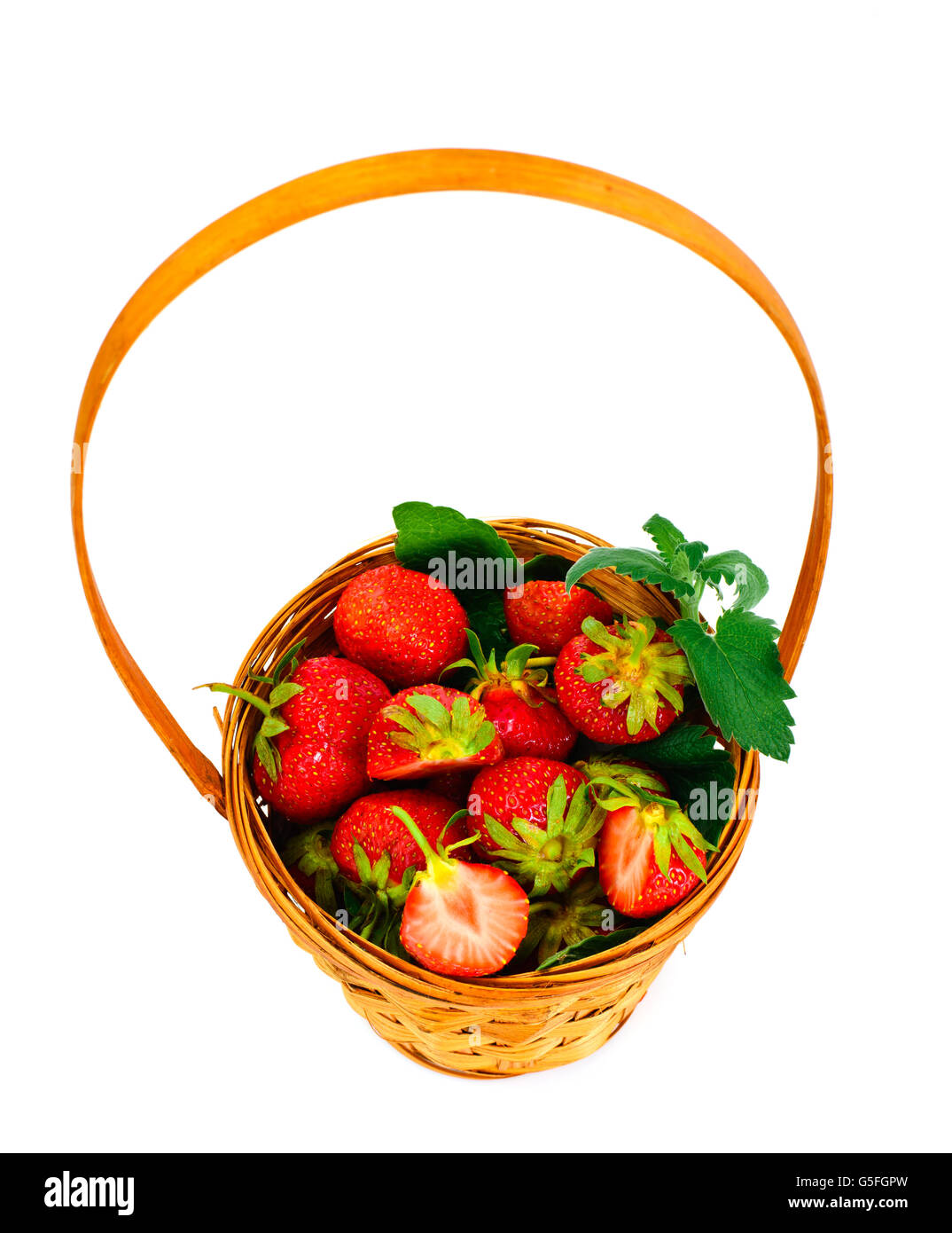 Tasty Sweet Strawberry Stock Photo - Alamy