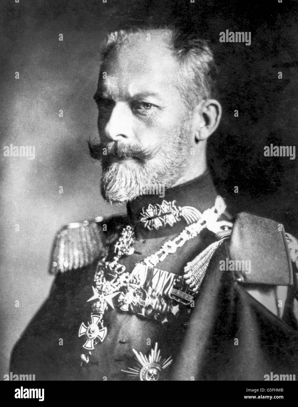 Prince Karl Anton, a member of the non-reigning family of Hohenzollern. Stock Photo