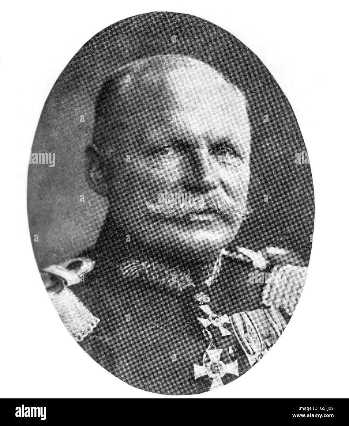 World War One - German Army - General Ewald von Lochow Stock Photo