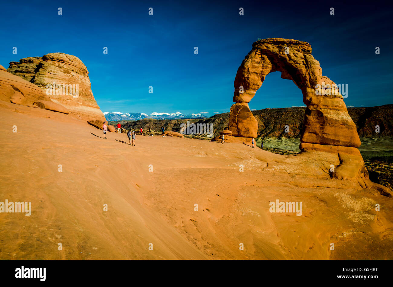 Arches National Park in wonderful Utah Stock Photo