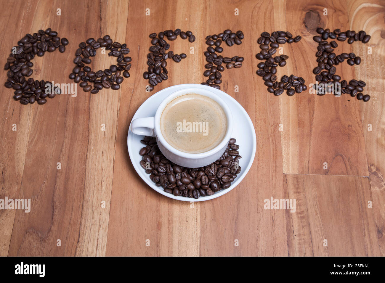 coffee made from coffee beans Stock Photo Alamy