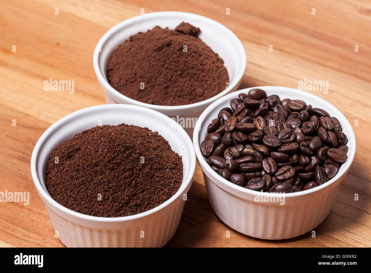 coffee in containers Stock Photo Alamy