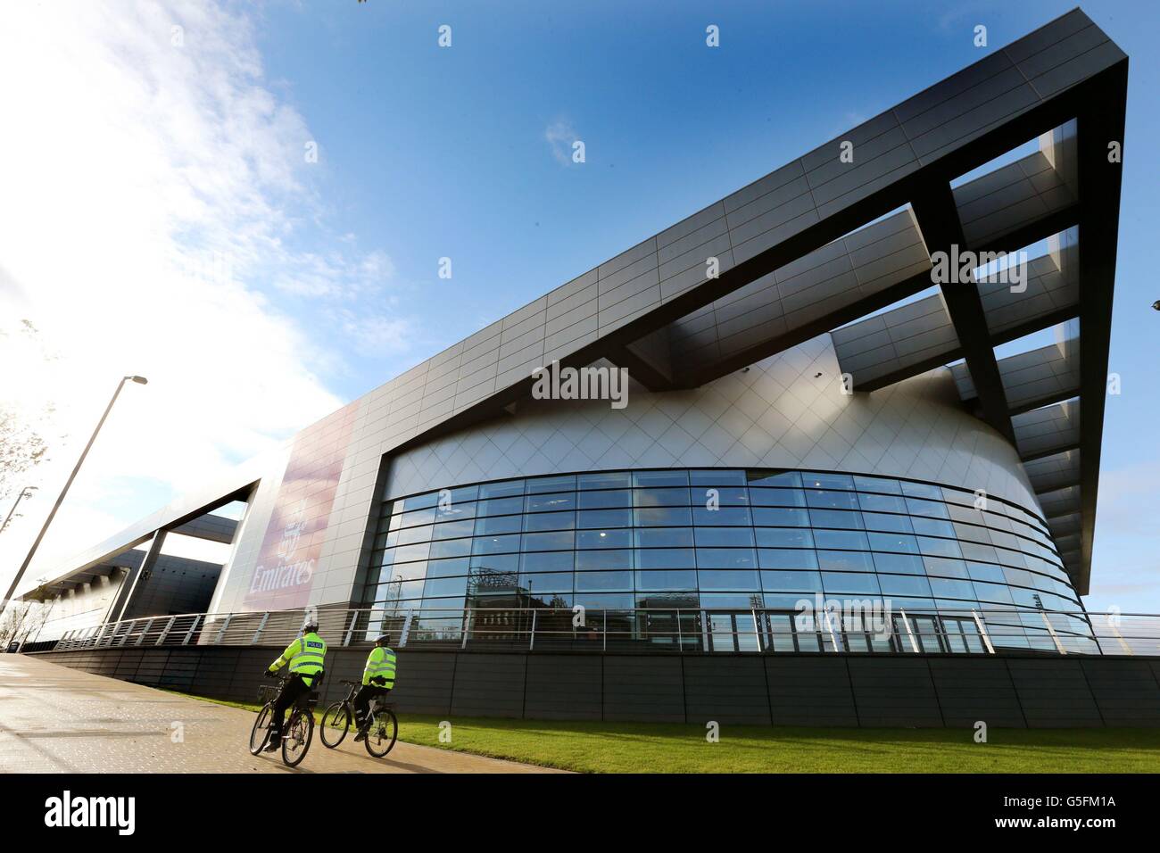 The new Emirates Arena opens in Glasgow Stock Photo Alamy