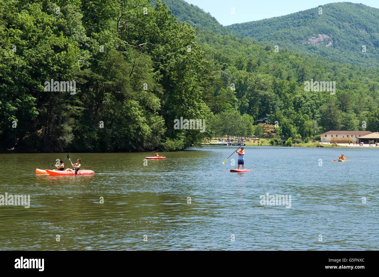 Lake Lure North Carolina USA Stock Photo Alamy