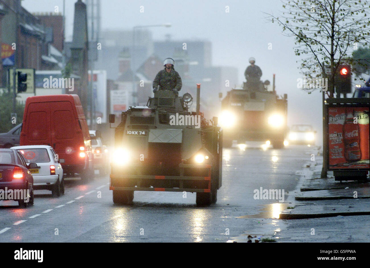 N Ireland Security Forces Stock Photo Alamy