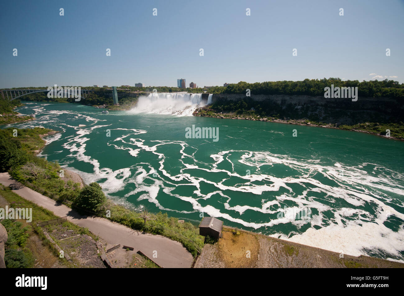 North America, Canada, Ontario, Niagara Falls Stock Photo
