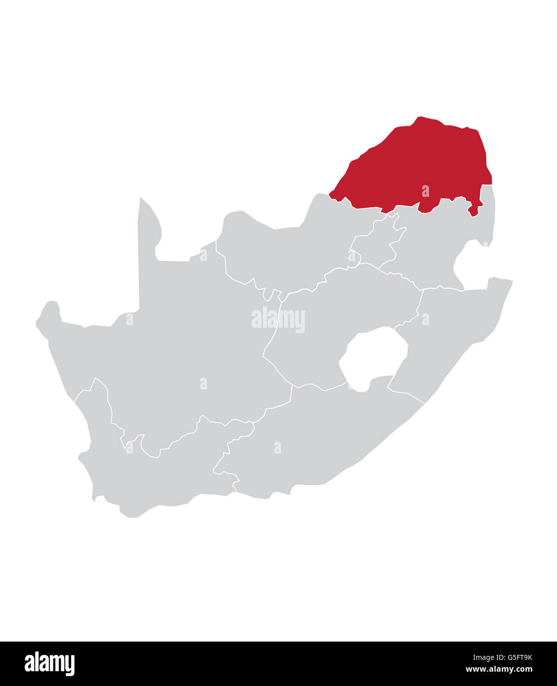 Limpopo Map South Africa Lesli Noellyn