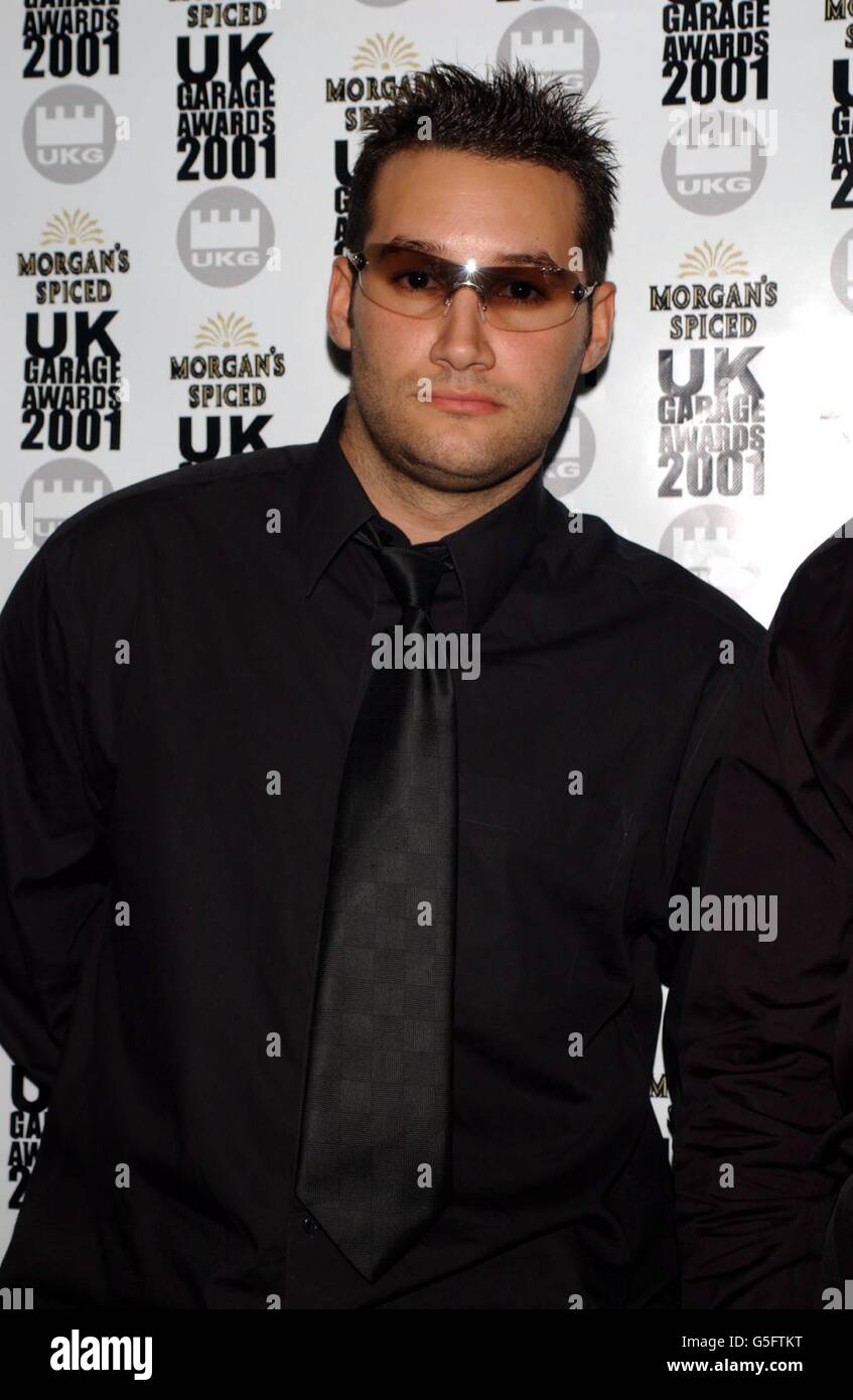 Garage artist dane attends the spiced uk garage hires stock