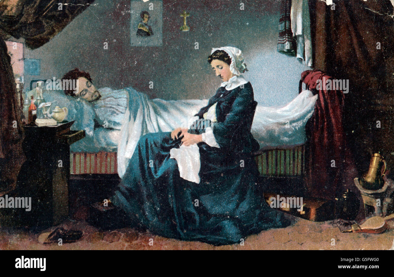 medicine, sick people, "The Sick Musician", after painting, by Mikhail