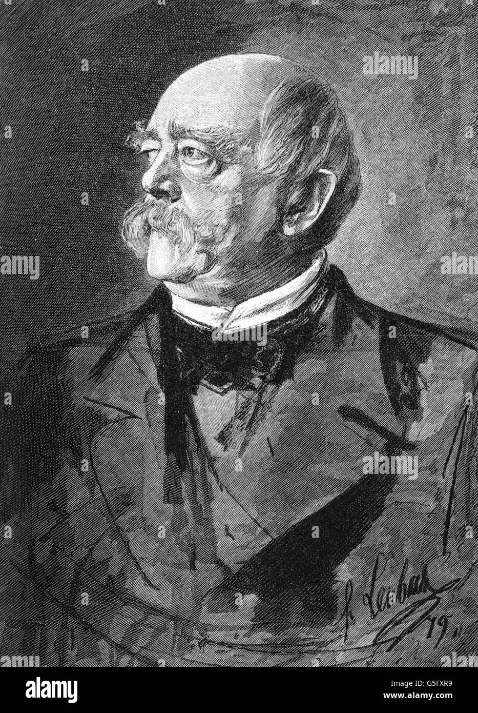 Chancellor of germany 1871 1890 hi-res stock photography and images - Alamy