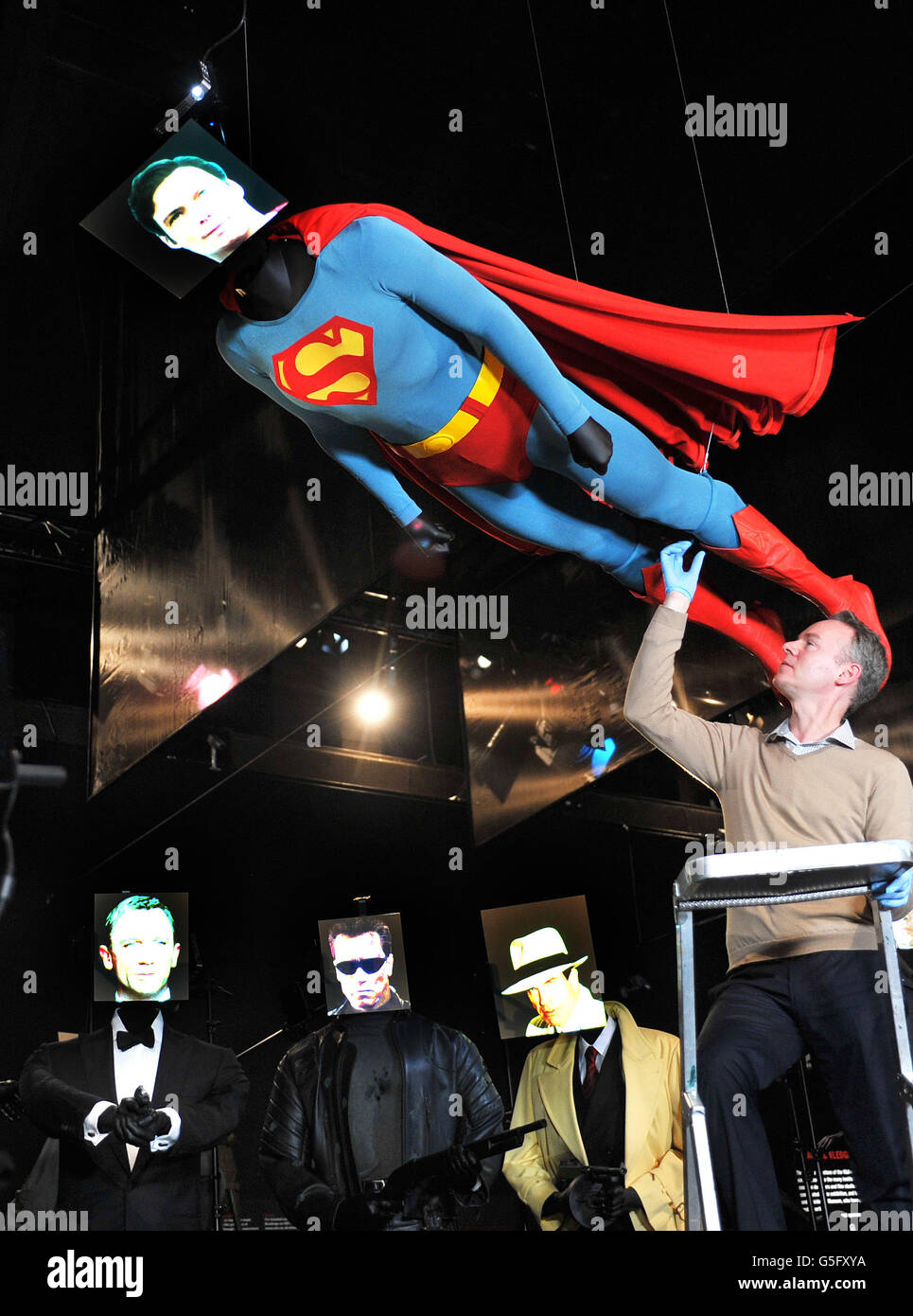 V&A Hollywood Costume Exhibition Preview London Stock Photo Alamy