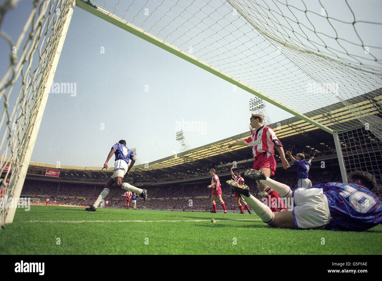 Soccer Autoglass Trophy Stoke City v Stockport County Wembley