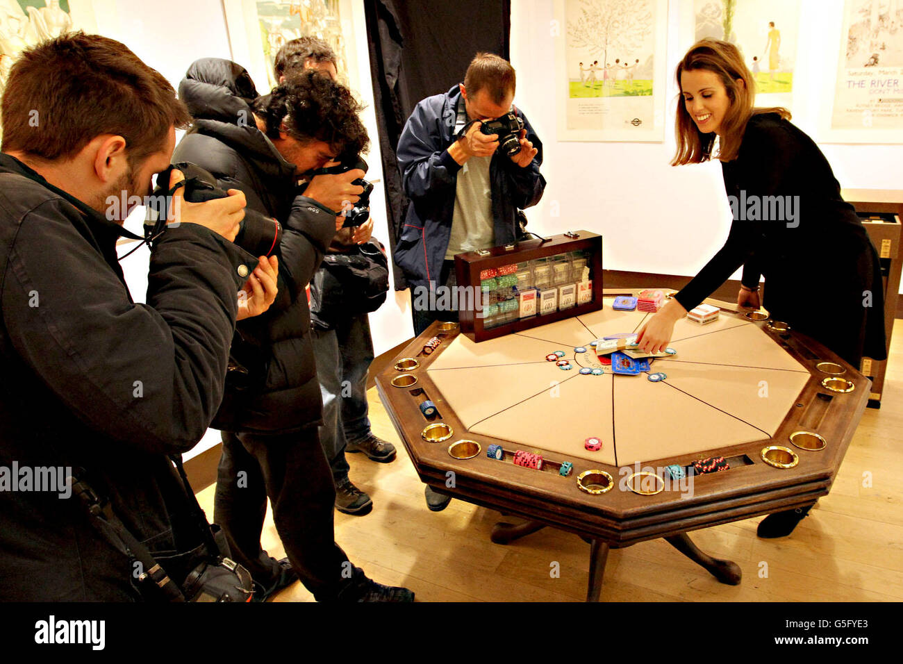 James Bond auction Stock Photo Alamy