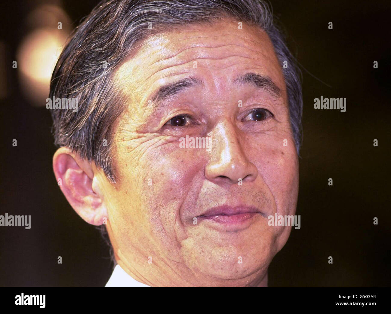 President of the Honda motor company, Hiroyuki Yoshino opens the new