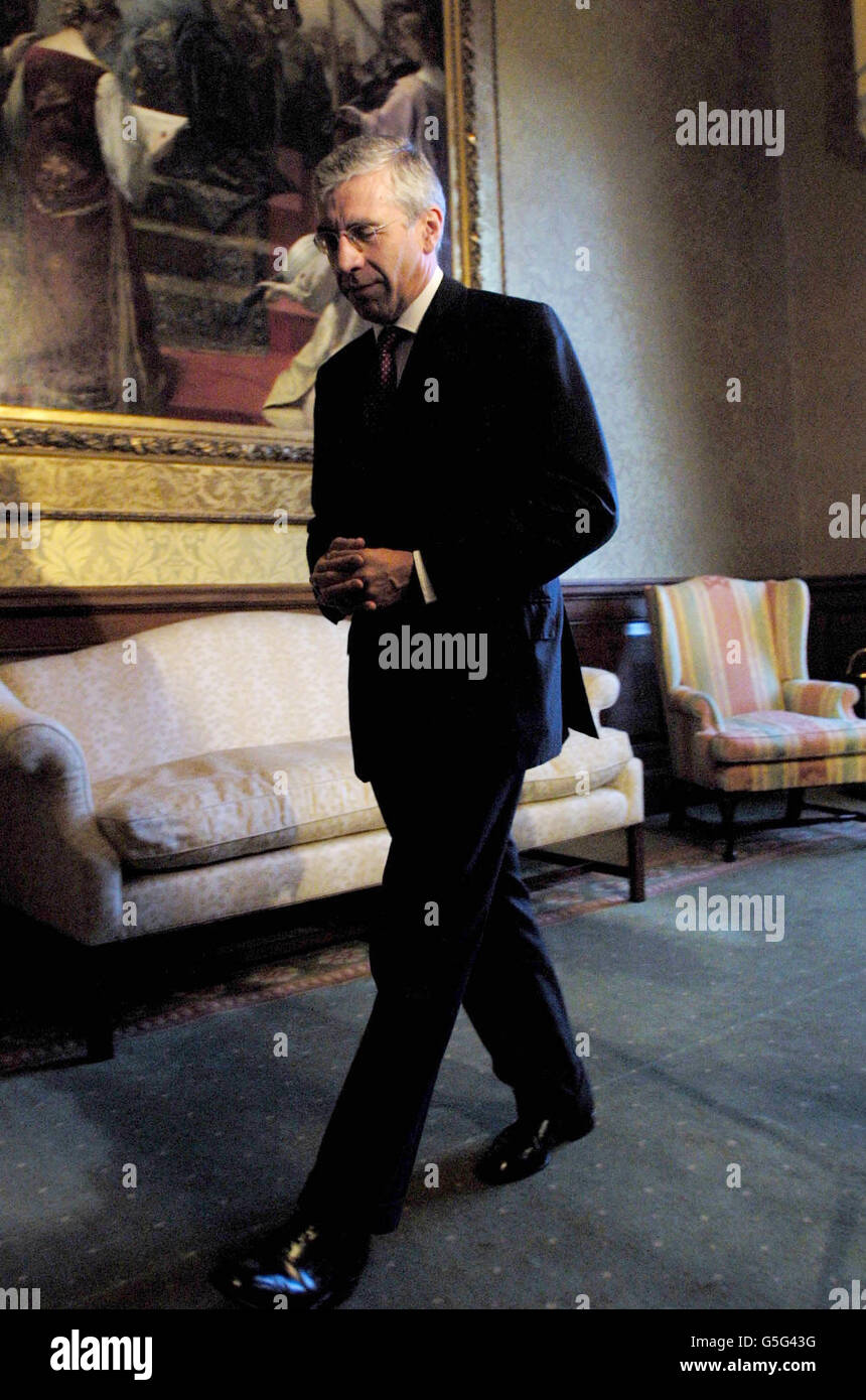 Jack Straw British intelligence Stock Photo Alamy