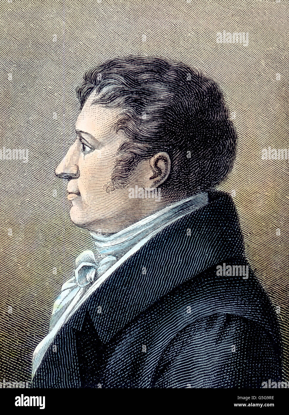 August Wilhelm Schlegel (1767 1845), deutscher Literaturhistoriker