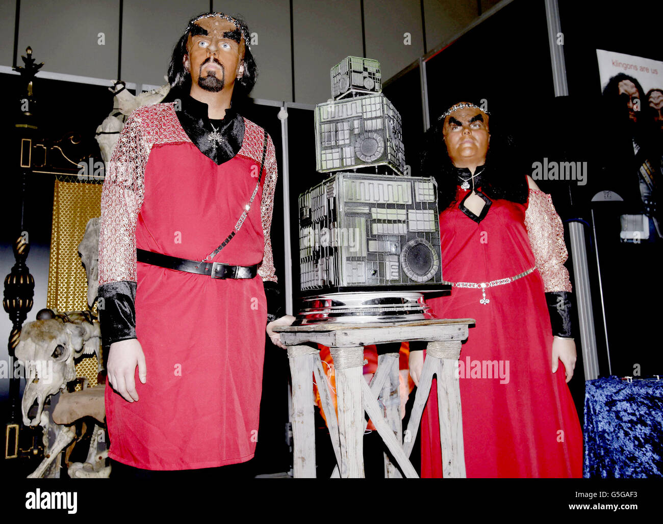 The First Klingon Wedding In The Uk Stock Photo 106694983 Alamy