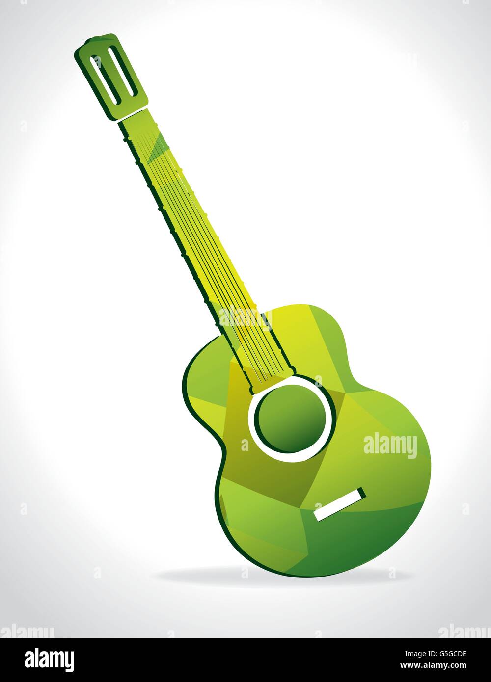 acoustic guitar isolated icon design Stock Vector Image & Art - Alamy