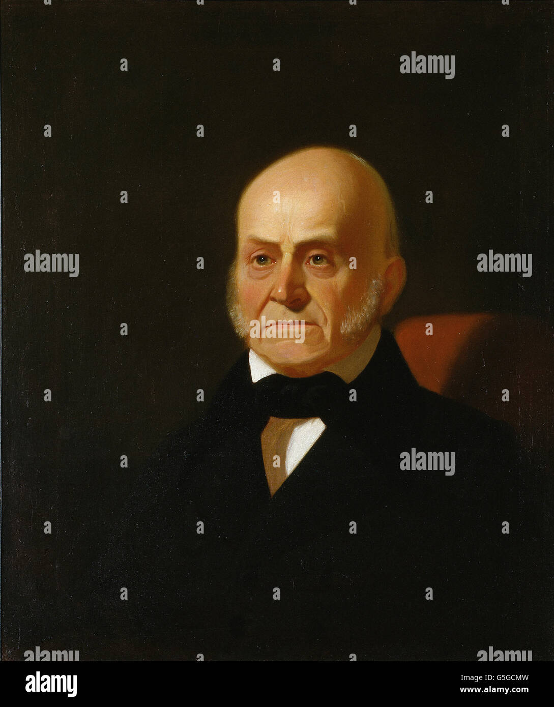 George Caleb Bingham - John Quincy Adams Stock Photo