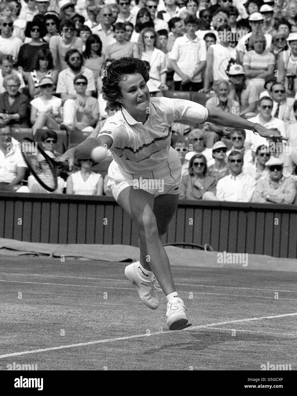 PAM SHRIVER : 1988 Stock Photo