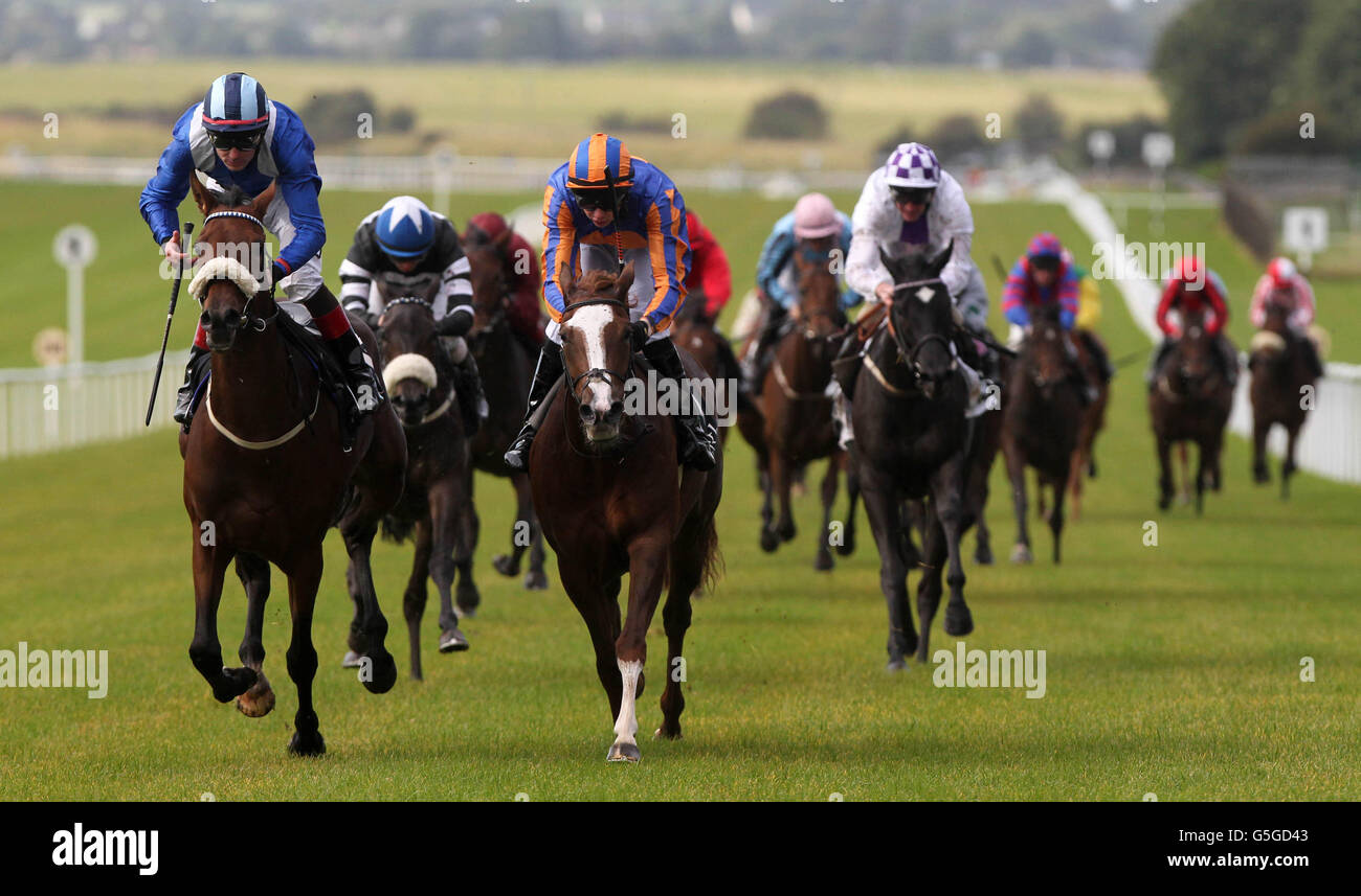 Horse Racing - Juddmonte Beresford Stakes/Irish Pony Club Day - Curragh Racecourse Stock Photo