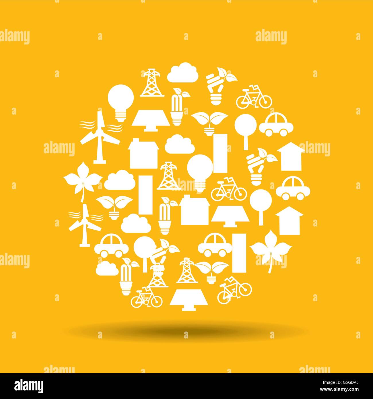 ecology concept design Stock Vector Image & Art - Alamy