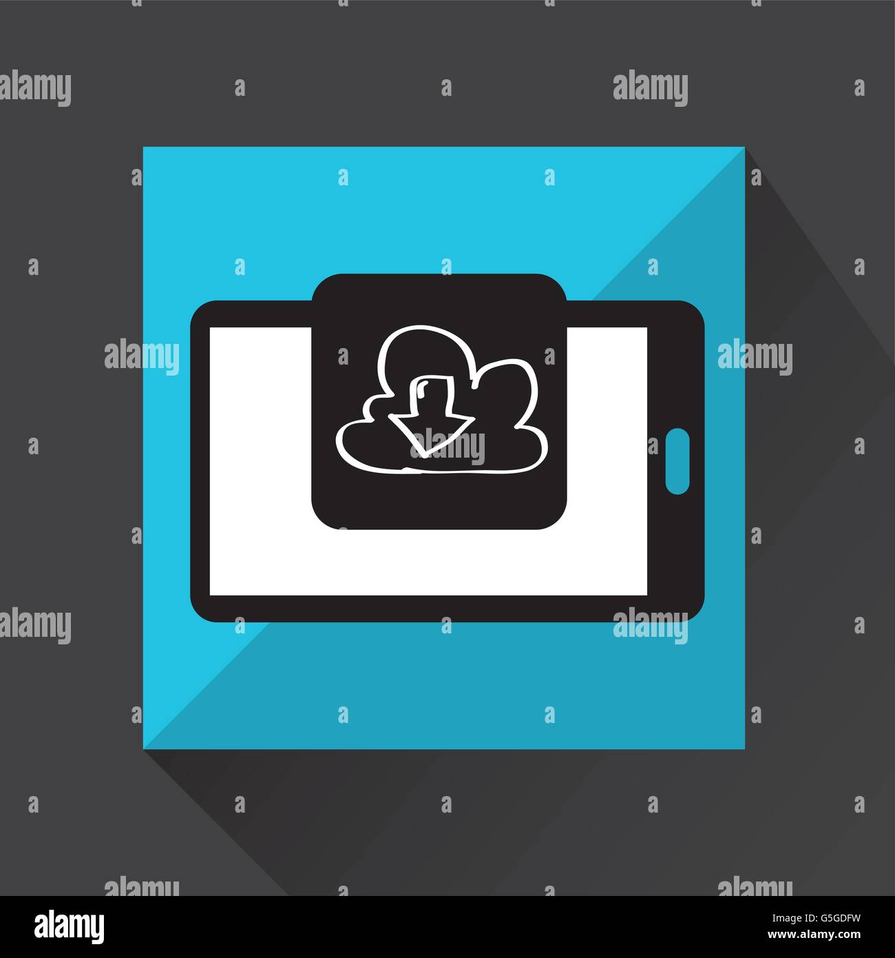 mobile technology design Stock Vector Image & Art - Alamy