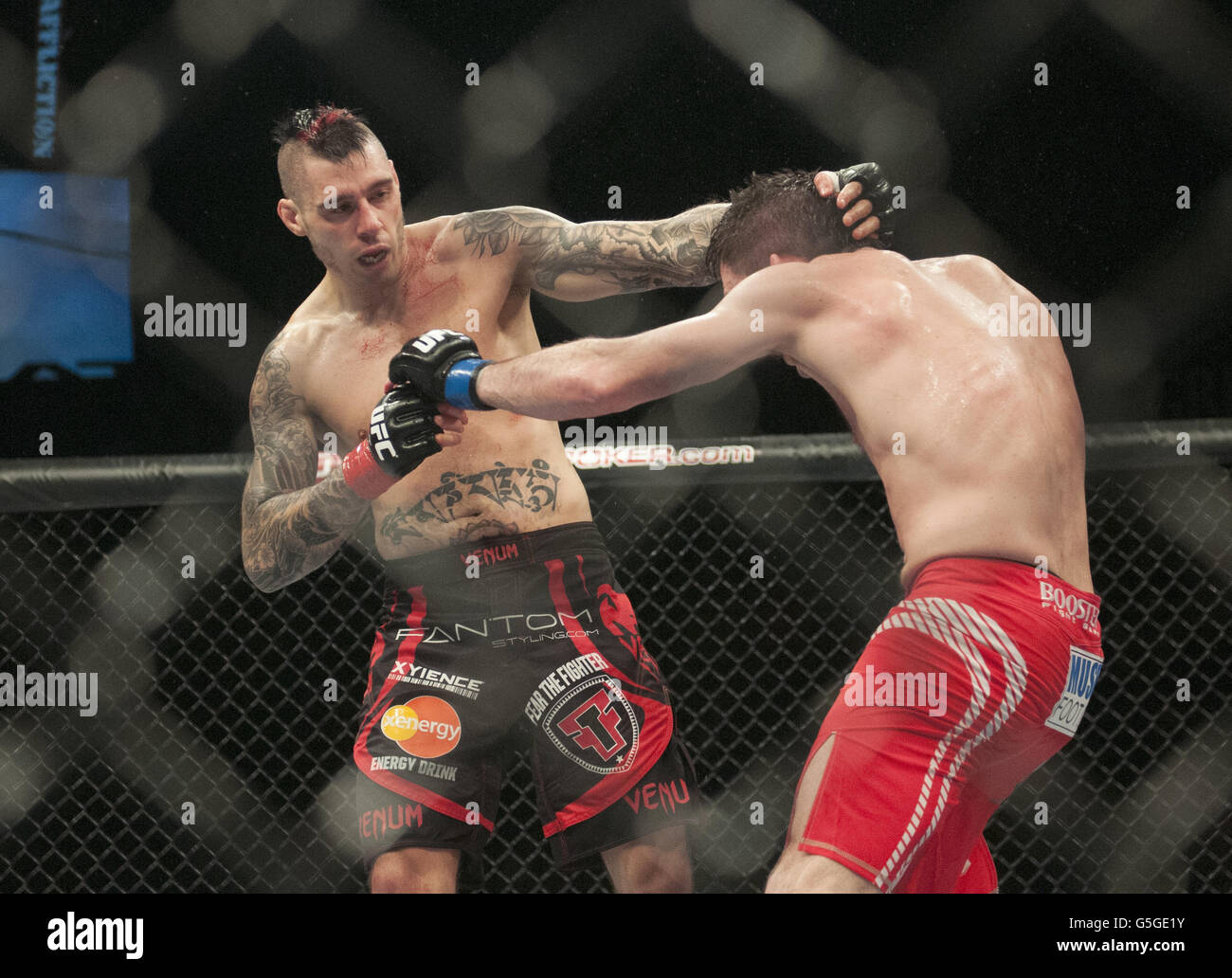 Sport Mixed Martial Arts UFC on Fuel at the Capital FM Arena, Nottingham Stock Photo Alamy