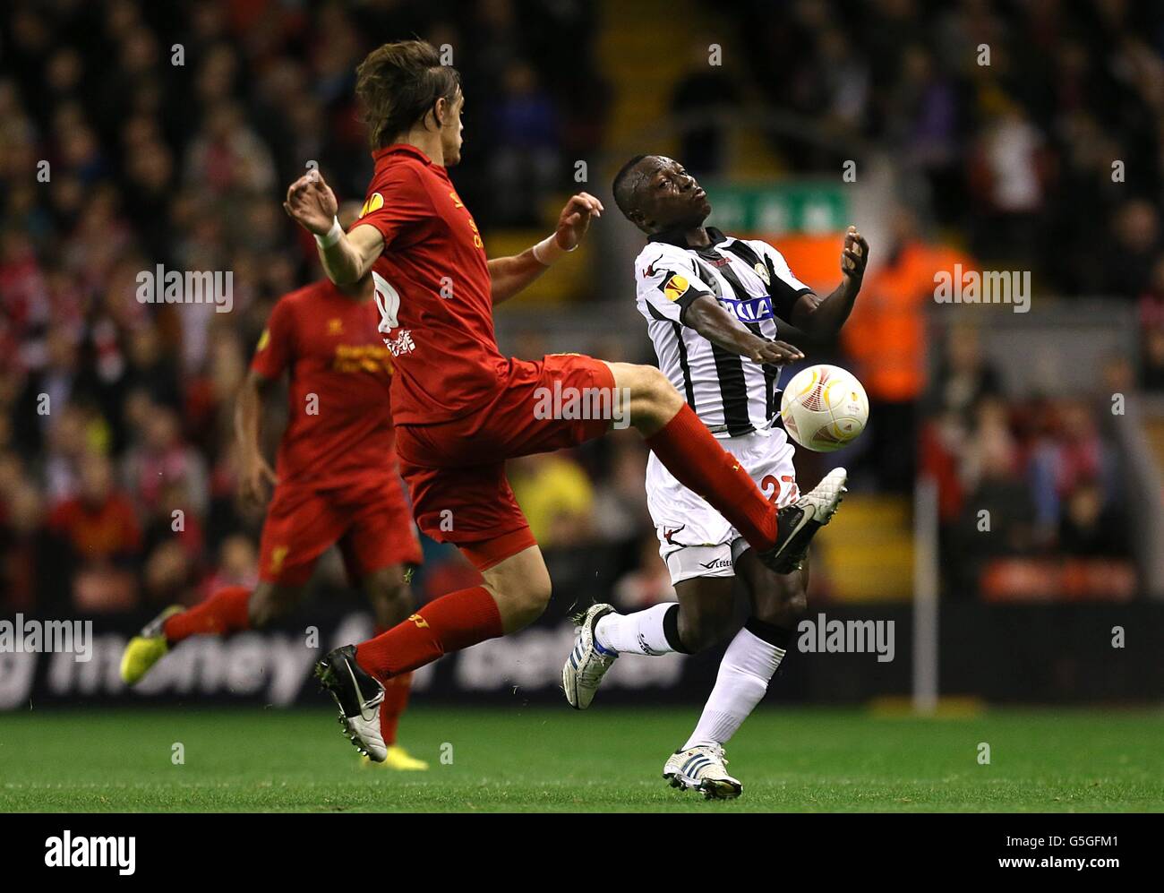 Soccer - UEFA Europa League - Group A - Liverpool v Udinese - Anfield Stock Photo